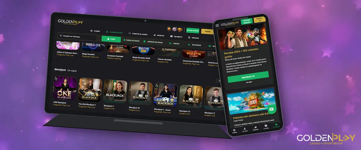 Processo de Login Móvel no Golden Play